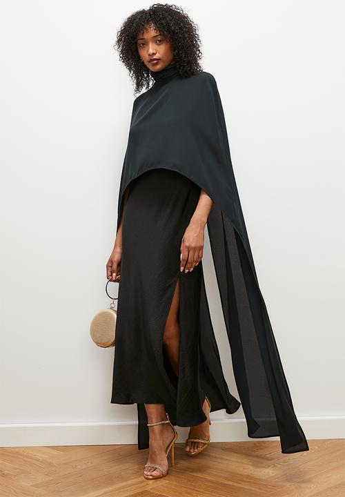edit - Soft shell cape - black