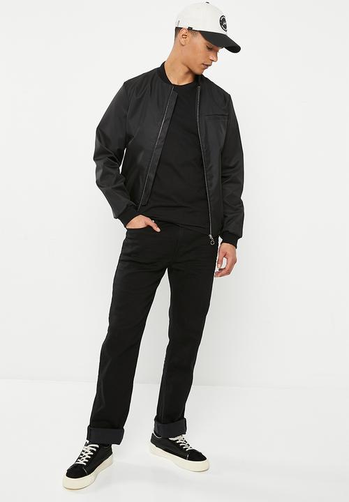 GUESS - Mns slim straight eco - black