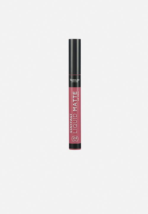 Yardley London - Stayfast Liquid Matte Vinyl Lipstick - Deep Blush