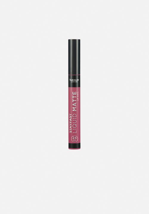 Yardley London - Stayfast Liquid Matte Vinyl Lipstick - Berry Nude