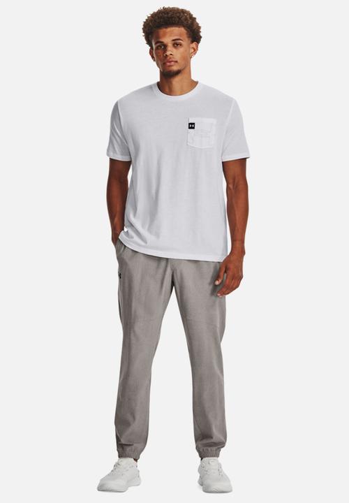 Under Armour - Ua elevated core pocket short sleeve - white
