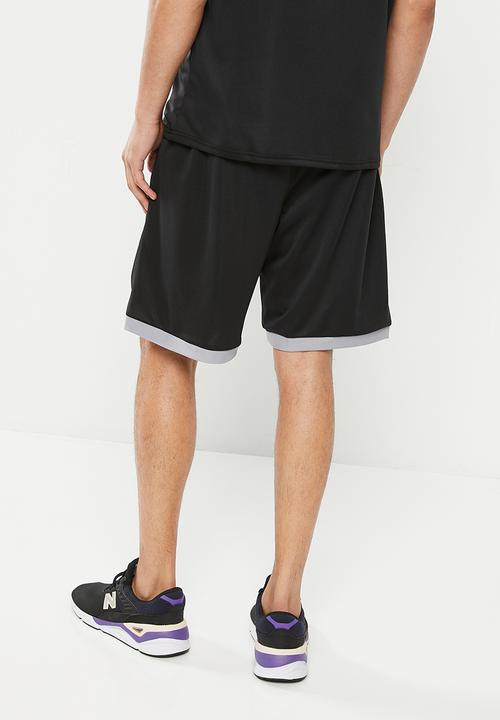 NBA - Men's street shorts lakers - black