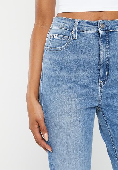 Calvin Klein - High rise skinny - denim blue