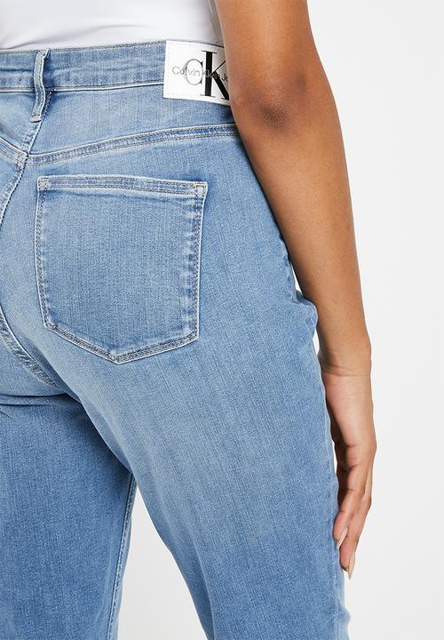 Calvin Klein - High rise skinny - denim blue