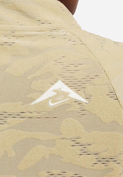 Nike - W nk trail df midlayer - neutral olive & sea glass