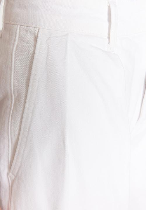 Trendyol - Wide leg jeans - white