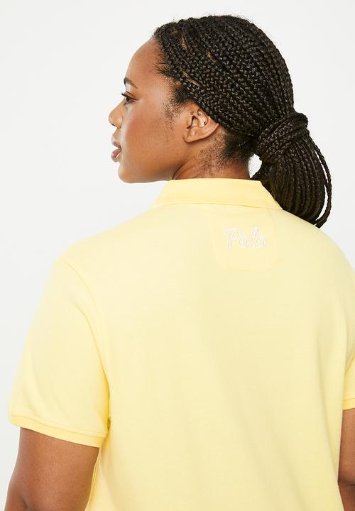 POLO - Plus Kathy Golfer Dress - Yellow