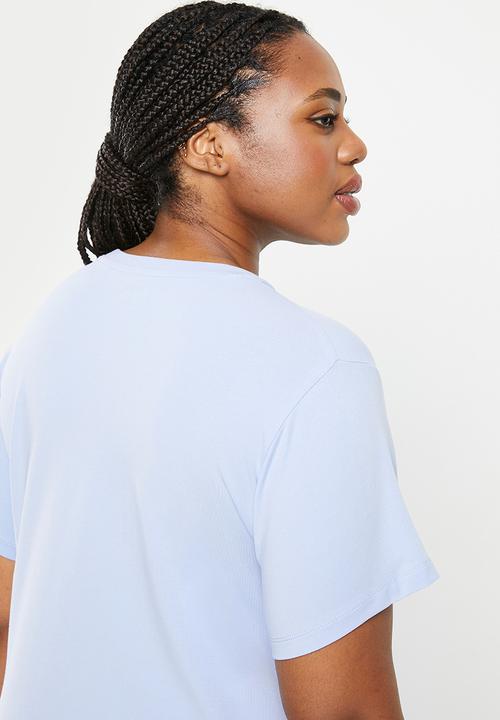 POLO - Plus Sadie Beaded Tee - Blue