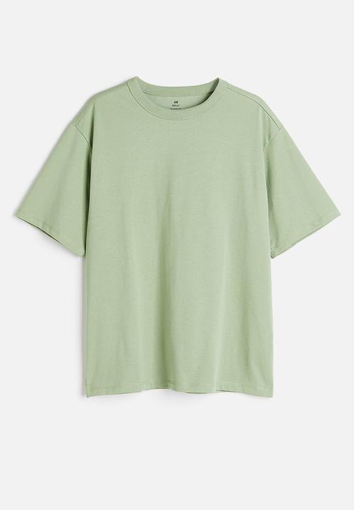 H&M - Coolmax® relaxed fit T-shirt - pistachio green