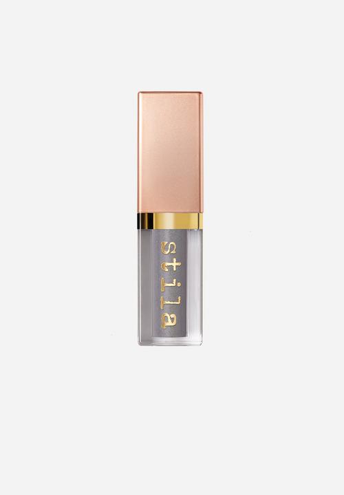 Stila - Suede Shade Liquid Eye Shadow Sheer Nudes - Sheer Pewter