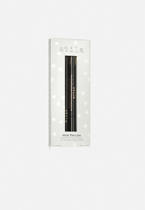Stila - Walk The Line Stay All Day Smudge Stick/Dual-Ended Liquid Eye Liner Set