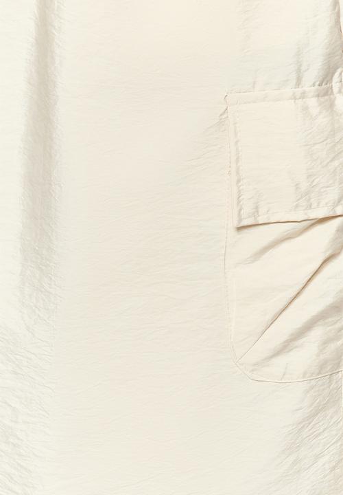Trendyol - Parachute skirt - ecru