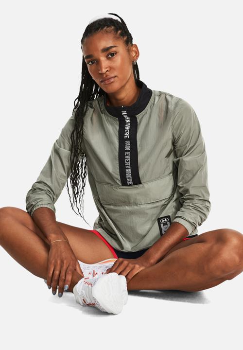 Under Armour - Ua run everywhere layer - grove green/black/reflective