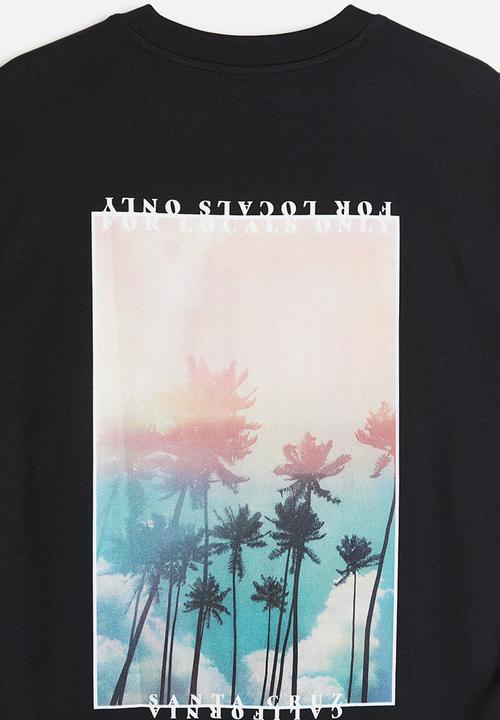 H&M - Oversized fit T-shirt - black for locals only