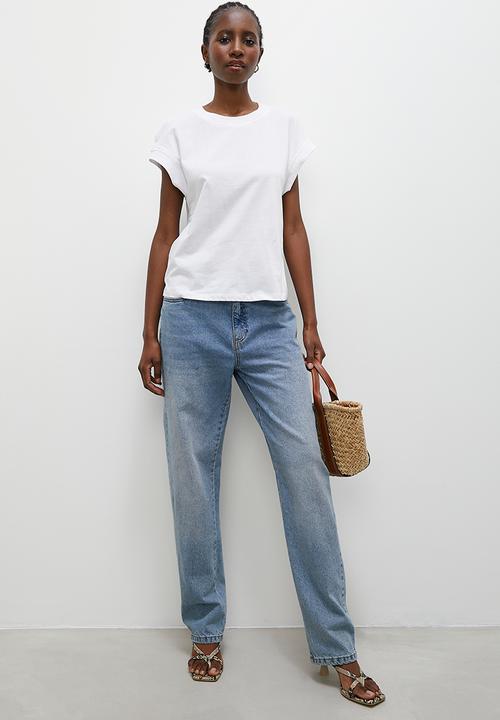 Superbalist - Grown on sleeve tee - white
