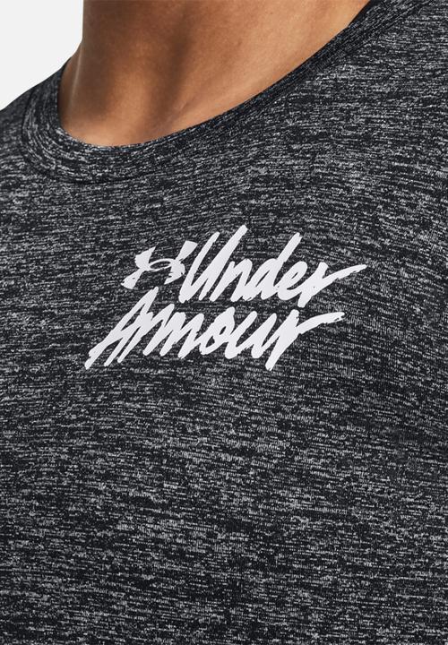 Under Armour - Tech twist graphic short sleeve - black/white