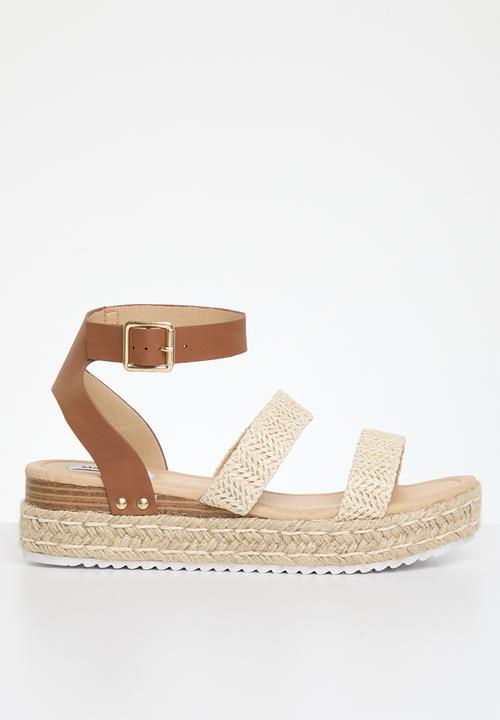 Madison® - Cassie ankle tie espadrille - natural