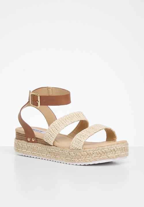 Madison® - Cassie ankle tie espadrille - natural