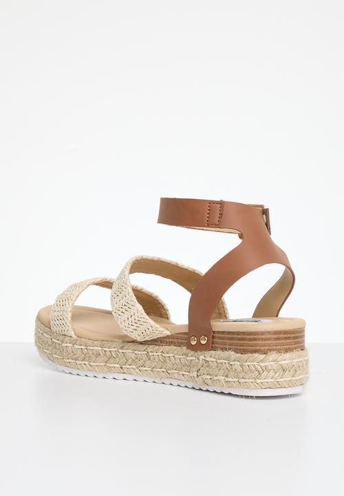 Madison® - Cassie ankle tie espadrille - natural