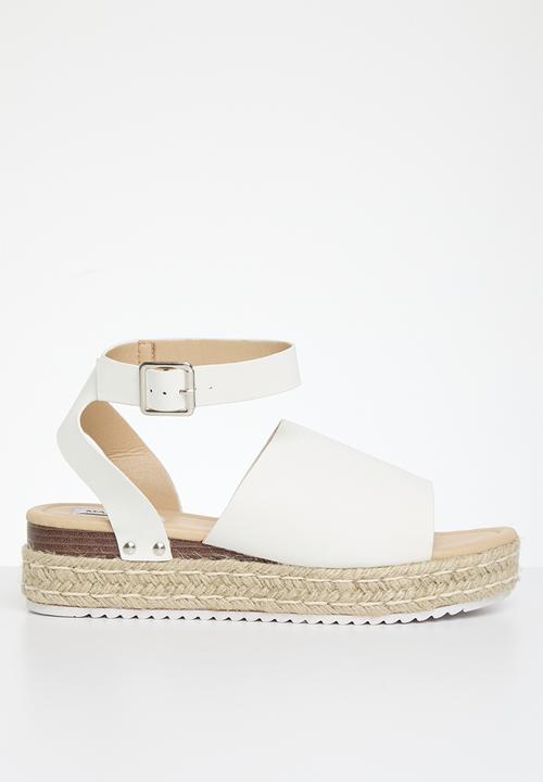 Madison® - Catherine ankle tie sandal - white