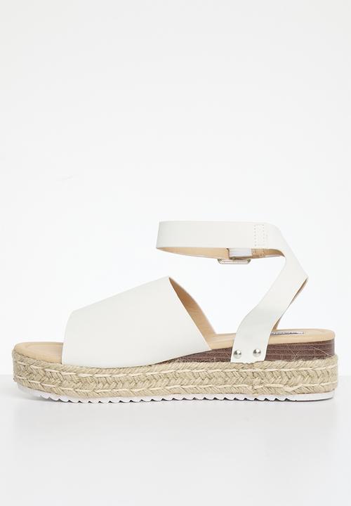 Madison® - Catherine ankle tie sandal - white
