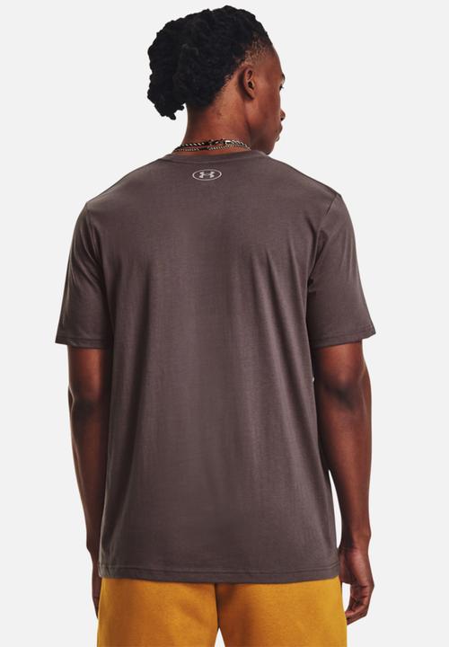 Under Armour - Ua elevated core pocket short sleeve - ash taupe/pewter