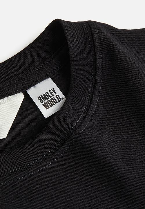 H&M - Printed t-shirt - black smileyworld®