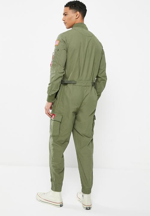 Alpha Industries - Ai cotton flightsuit - sage