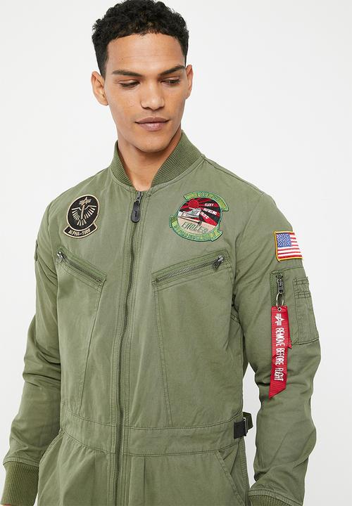 Alpha Industries - Ai cotton flightsuit - sage