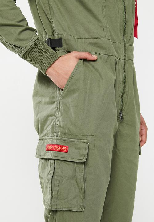 Alpha Industries - Ai cotton flightsuit - sage