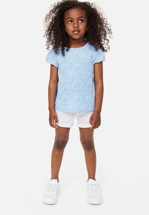 H&M - 3-pack puff-sleeved tops - multi