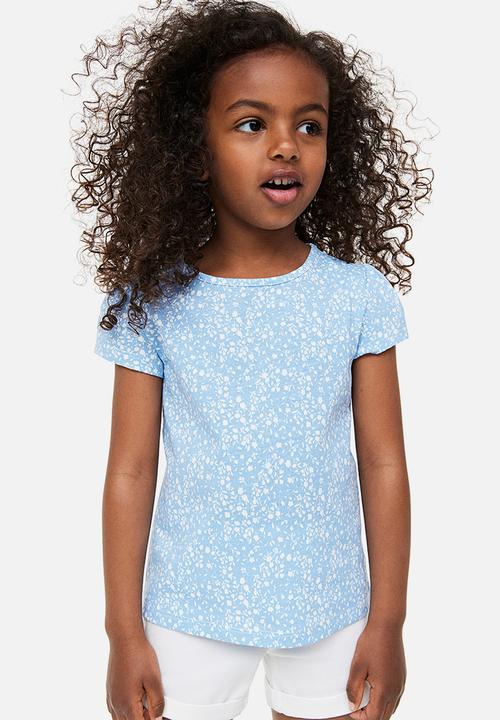 H&M - 3-pack puff-sleeved tops - multi