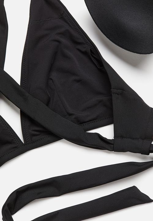 H&M - Padded bikini top - black