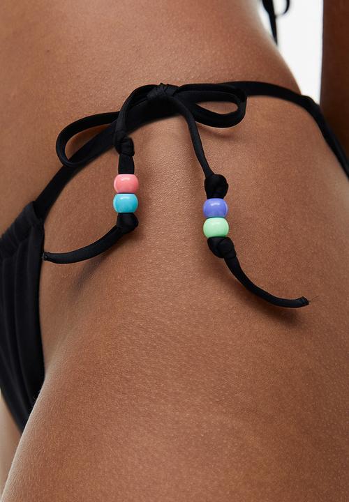 H&M - Brazilian bikini bottoms - black