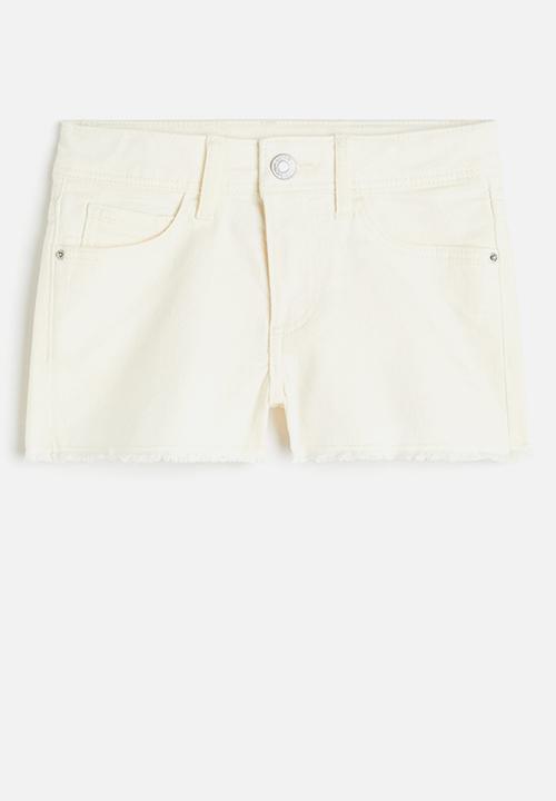H&M - Twill shorts - white