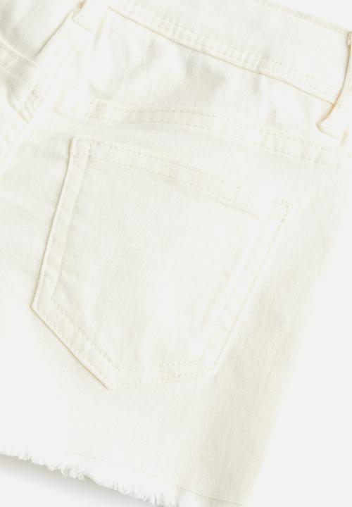 H&M - Twill shorts - white