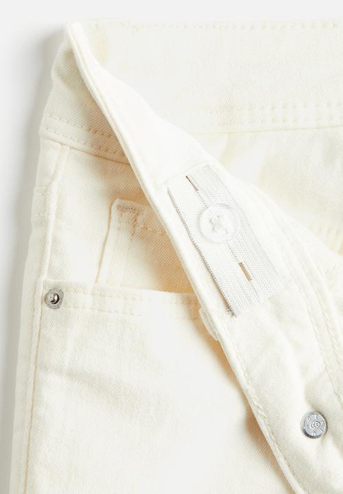 H&M - Twill shorts - white