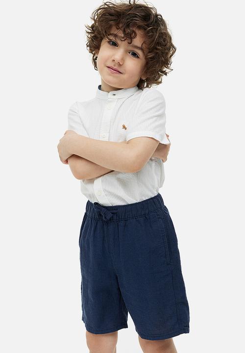 H&M - Pull-on shorts - navy blue
