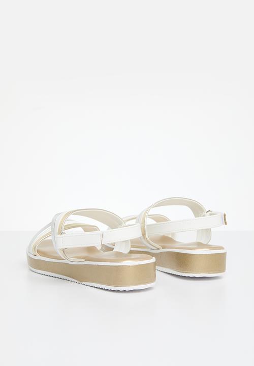 Pierre Cardin - Kingsley girls sandal - gold & silver 