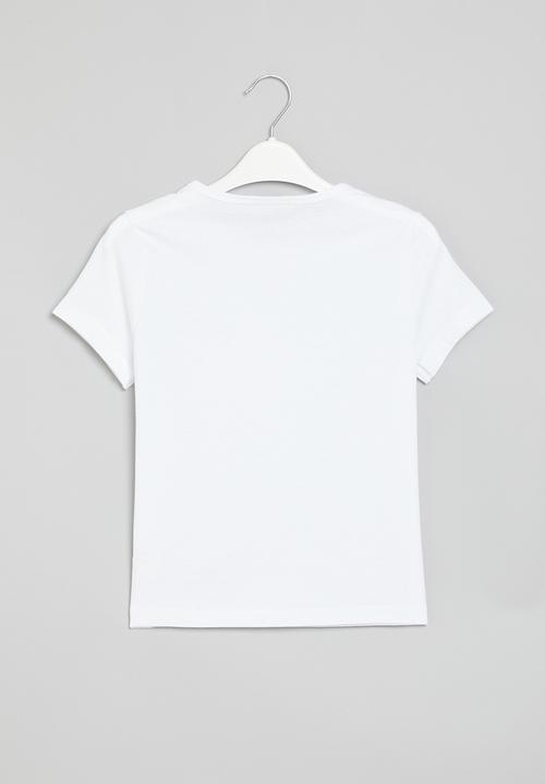 FILA - Harlow short sleeve tee - white & sage