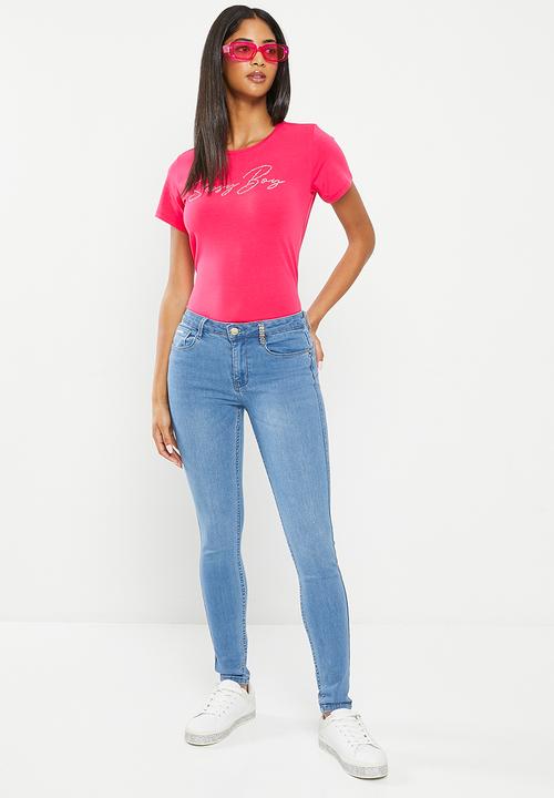 SISSY BOY - Jon jon bumbooster skinny - light vintage