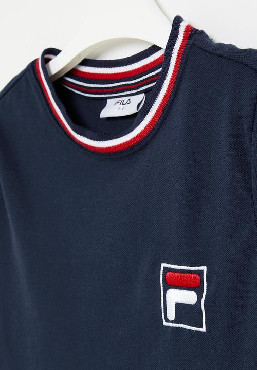 FILA - Arlo short sleeve t-shirt - fila navy