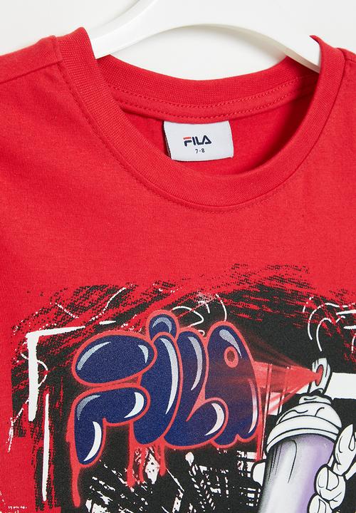 FILA - Ambrose short sleeve t-shirt - red