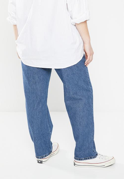Cotton On - Plus long straight jean - misty blue 