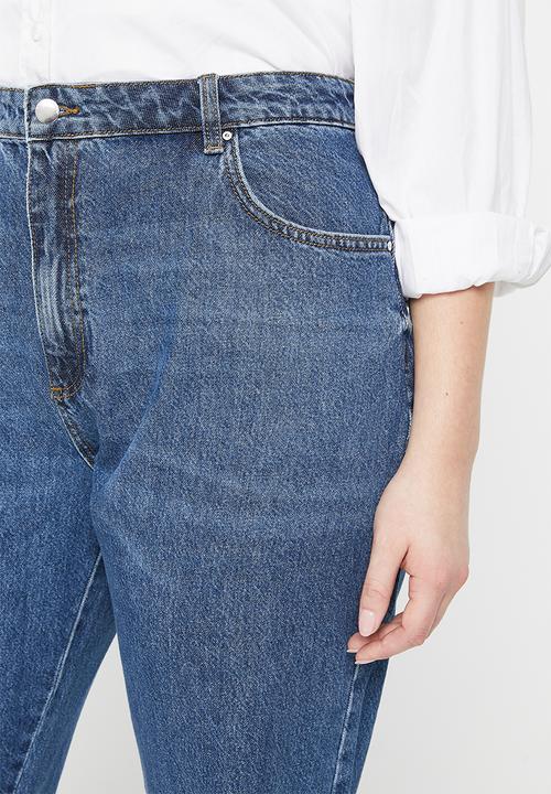 Cotton On - Plus long straight jean - misty blue 