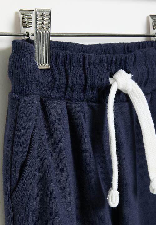 MINOTI - Boys basic fleece jogger - navy