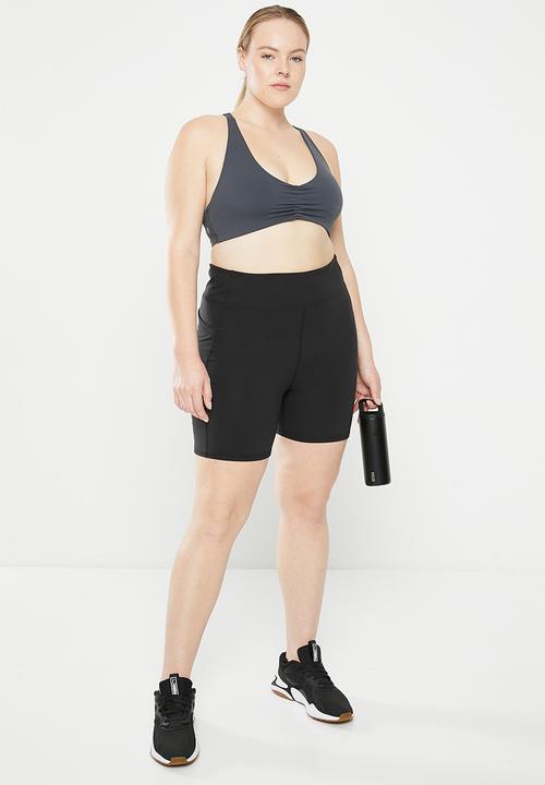 Cotton On - Plus ultra luxe strappy back crop - element blue