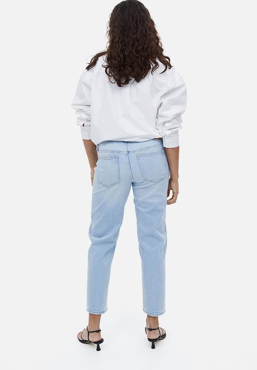 H&M - Mama straight ankle jeans - light denim blue