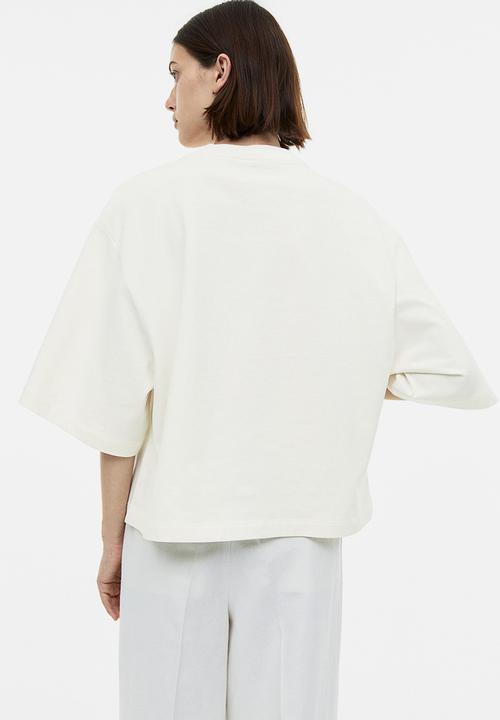H&M - Cotton t-shirt - white