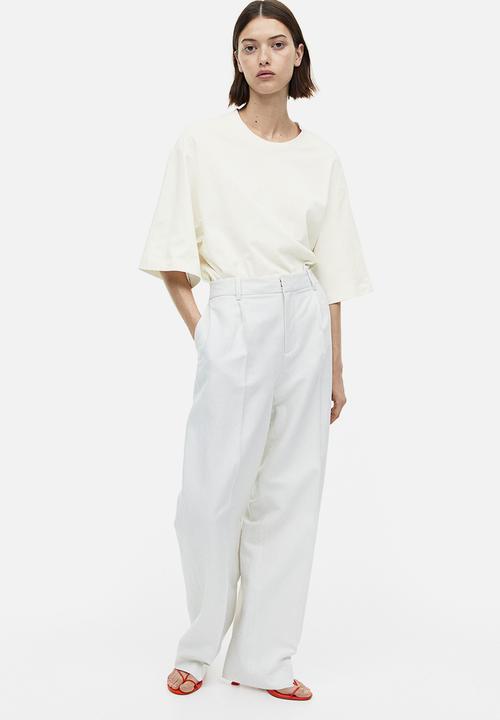 H&M - Cotton t-shirt - white